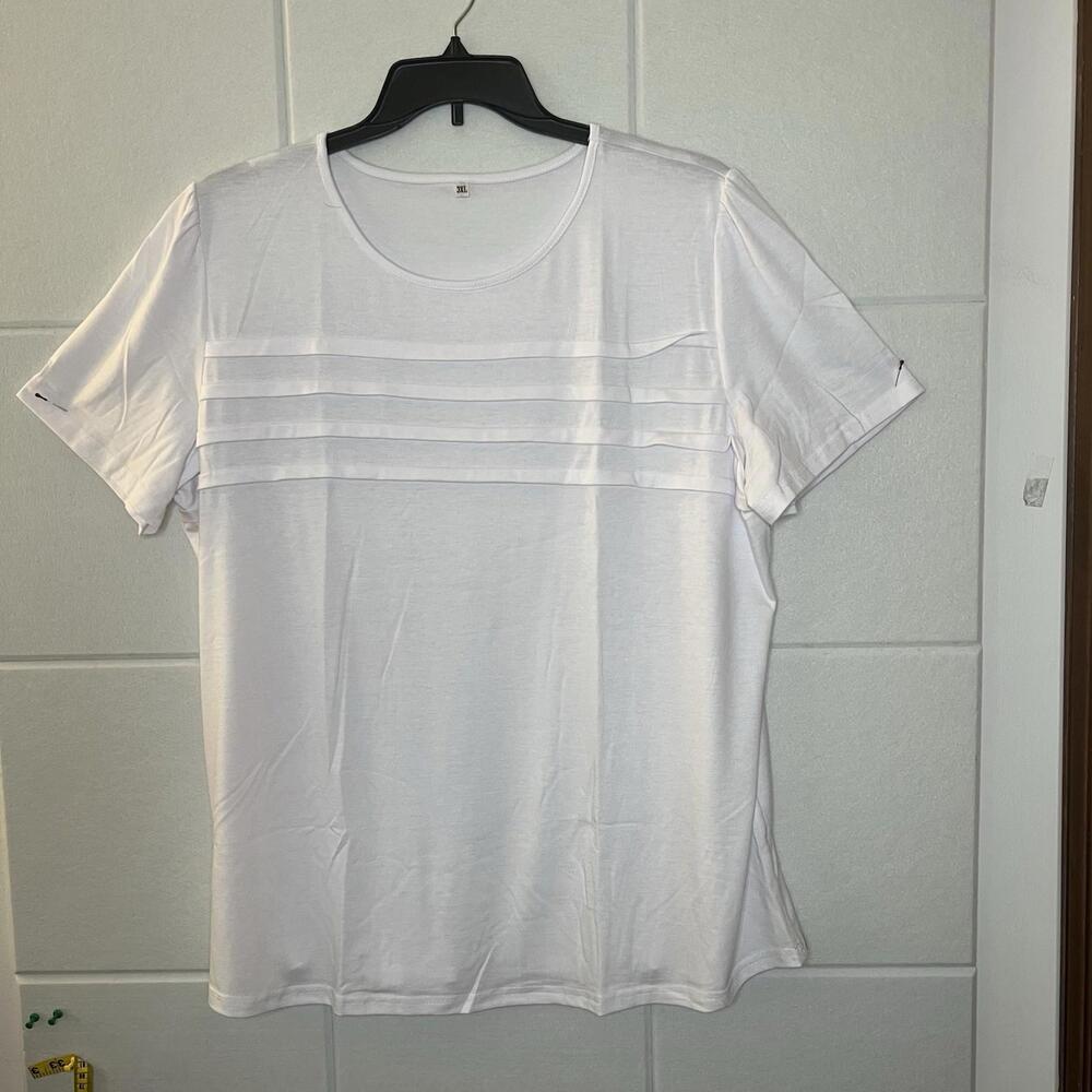 Womens Size 3XL Short Sleeve Casual  Round Neck T-Shirt NEW original packaging